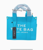 Bright Cerulean Leather Tote Bag by Marc Jacobs