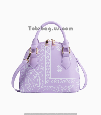 Lavender Gray Canvas Tote Bag by Marc Jacobs