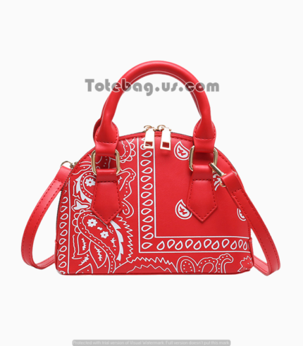 Red Canvas Tote Bag by Marc Jacobs