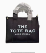 Black Cat Leather Tote Bag by Marc Jacobs