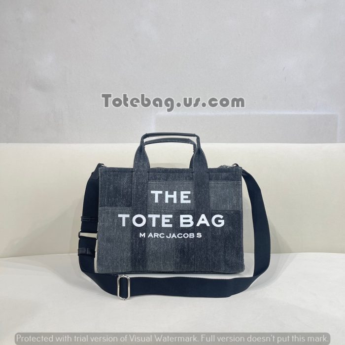 Bright Grey The denim Tote Bag | Marc Jacobs
