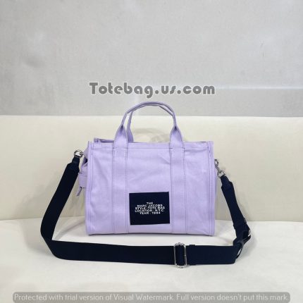 Wisteria Purple The denim Tote Bag | Marc Jacobs