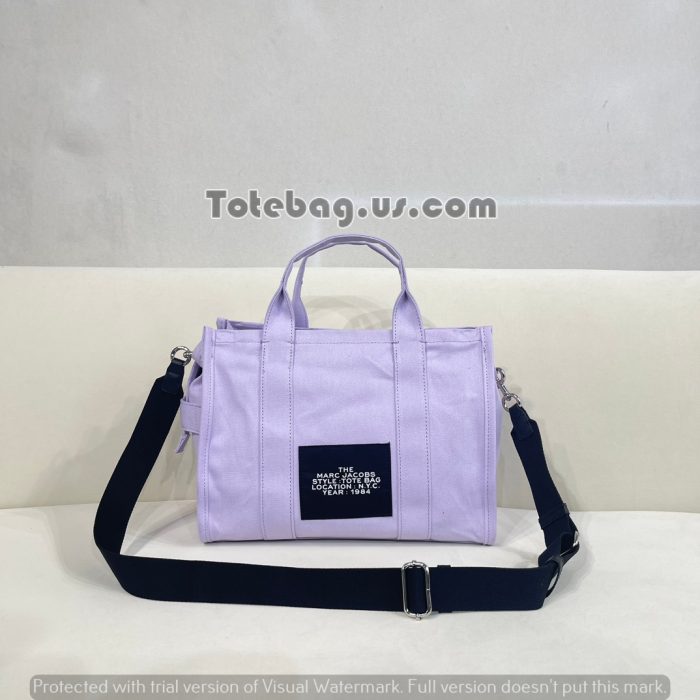 Wisteria Purple The denim Tote Bag | Marc Jacobs