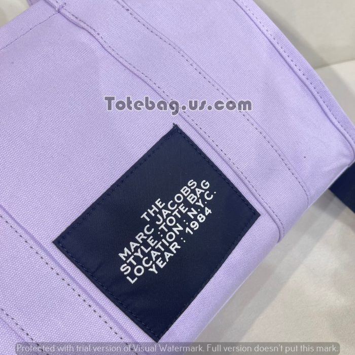 Wisteria Purple The denim Tote Bag | Marc Jacobs