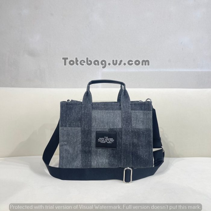 Bright Grey The denim Tote Bag | Marc Jacobs