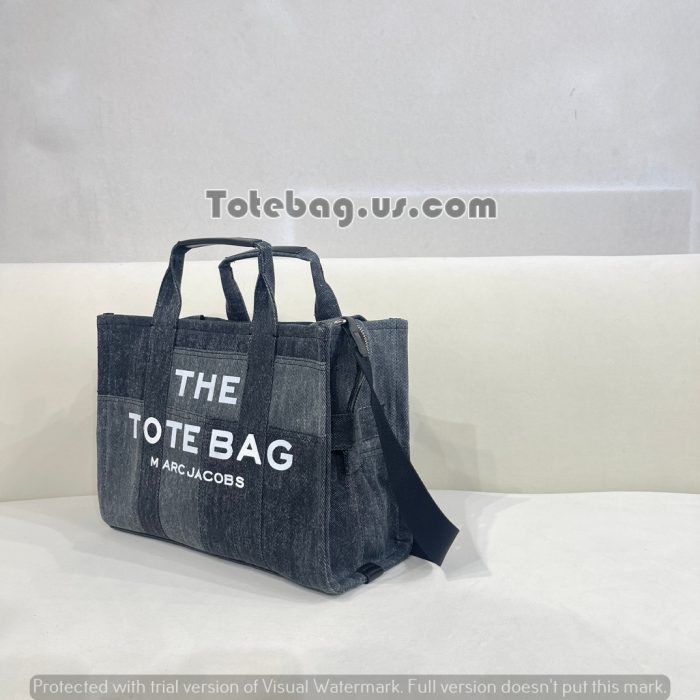 Bright Grey The denim Tote Bag | Marc Jacobs