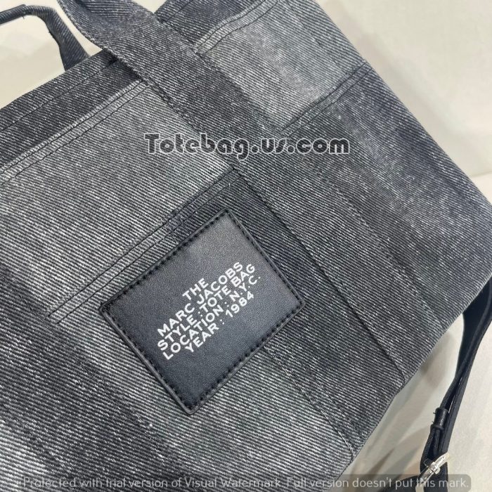 Bright Grey The denim Tote Bag | Marc Jacobs