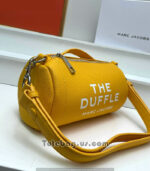 Yellow Ochre The Leather Duffle Bag totebag Marc Jacobs