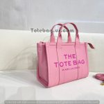 Faded Pink-leather-the-tote-bag