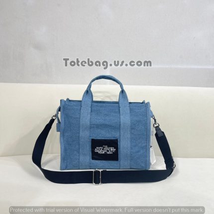 Light Navy Blue The denim Tote Bag | Marc Jacobs