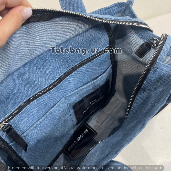 Light Navy Blue The denim Tote Bag | Marc Jacobs