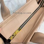 Pale Brown leather-the-tote-bag