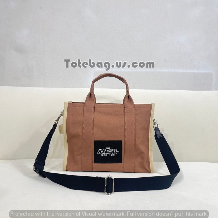 Brown Coffee The denim Tote Bag | Marc Jacobs