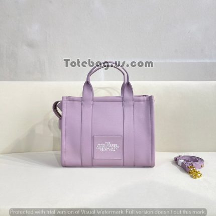 Pastel Purple leather-the-tote-bag