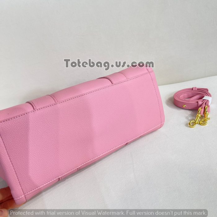 Faded Pink-leather-the-tote-bag