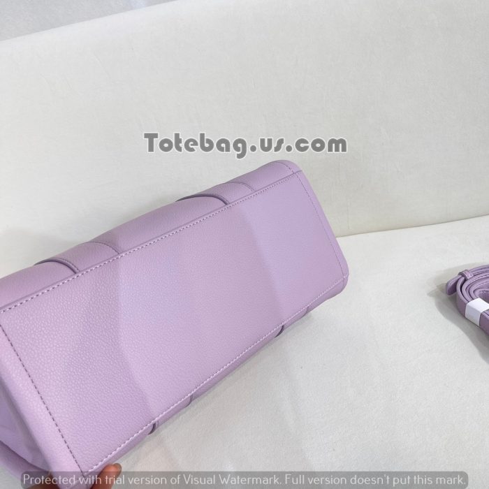 Pastel Purple leather-the-tote-bag