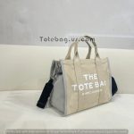 Heathered Grey The denim Tote Bag | Marc Jacobs
