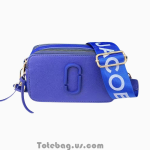 Blue with Blue Logo The Snapshot Bag By Marc Jacobs