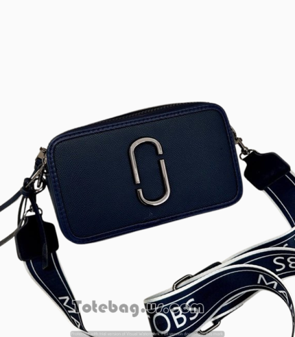 Tealish Blue silver logo The Snapshot | Marc Jacobs