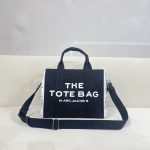 Dark Slate Grey The Denim Tote Bag By Marc Jacobs